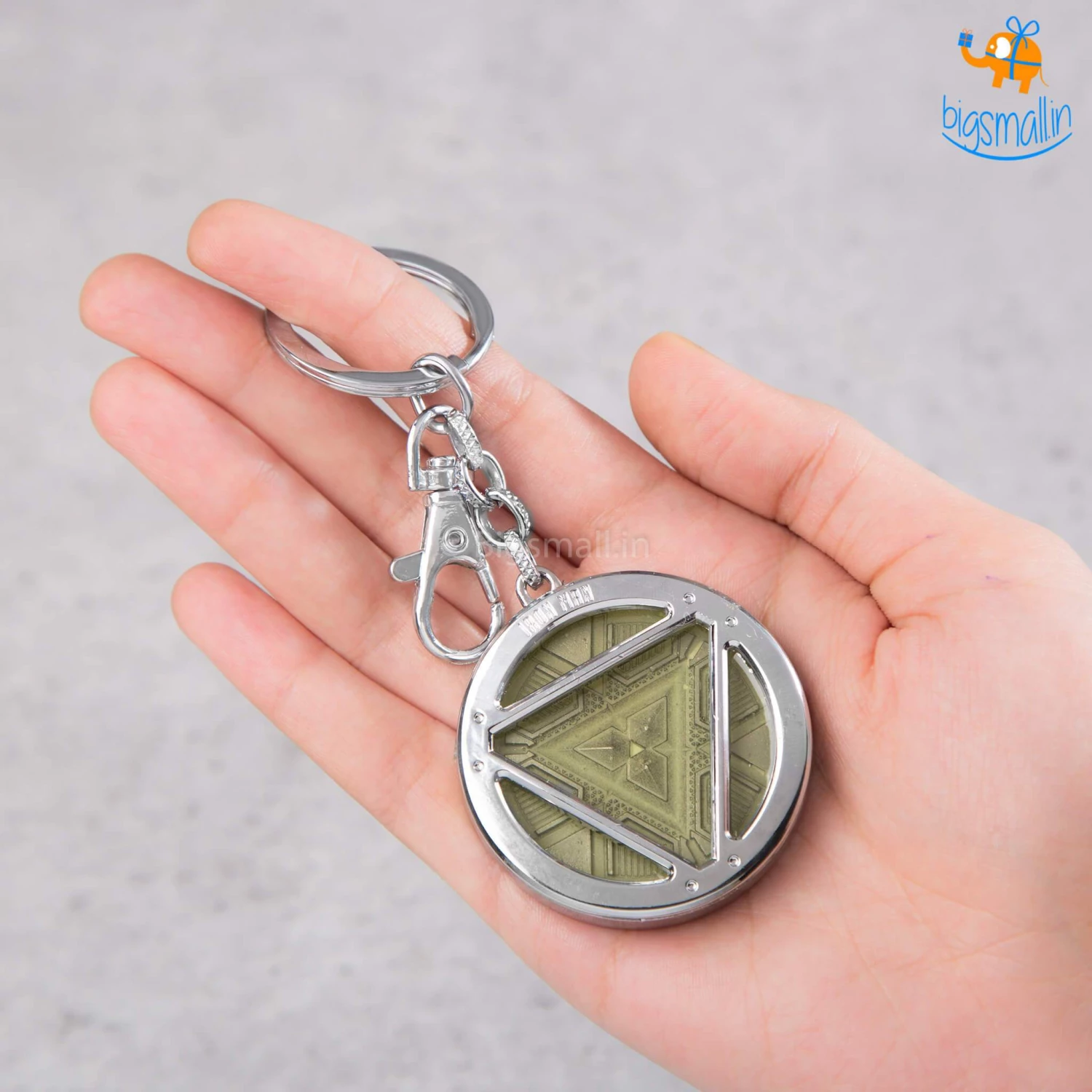 Bigsmall_hmk Iron Man Arc Reactor Keychain - Glow In The Dark All Of It