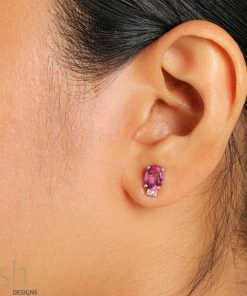 Ash Designs Best Sellers Isla Pink Topaz Pendant With Silver Chain