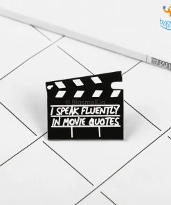 Bigsmall_piu Movie Quotes Metallic Lapel Pin All Of It