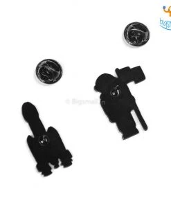 Bigsmall_piu ISRO India Lapel Pin - Set Of 2