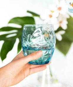 Devnow Sea Tint Whiskey Glasses - Set Of 6 Father's Day