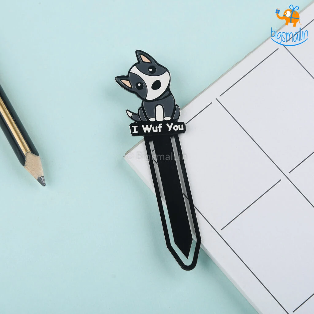 Bigsmall_piu I Wuf You Metallic Bookmark Corporate