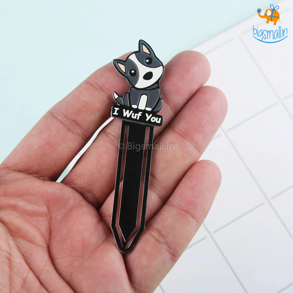 Bigsmall_piu I Wuf You Metallic Bookmark Corporate