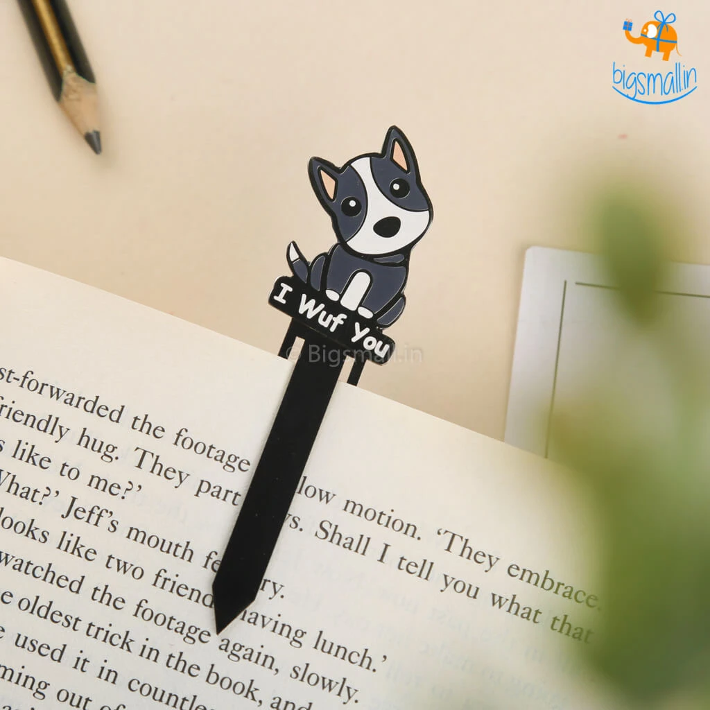 Bigsmall_piu I Wuf You Metallic Bookmark Corporate