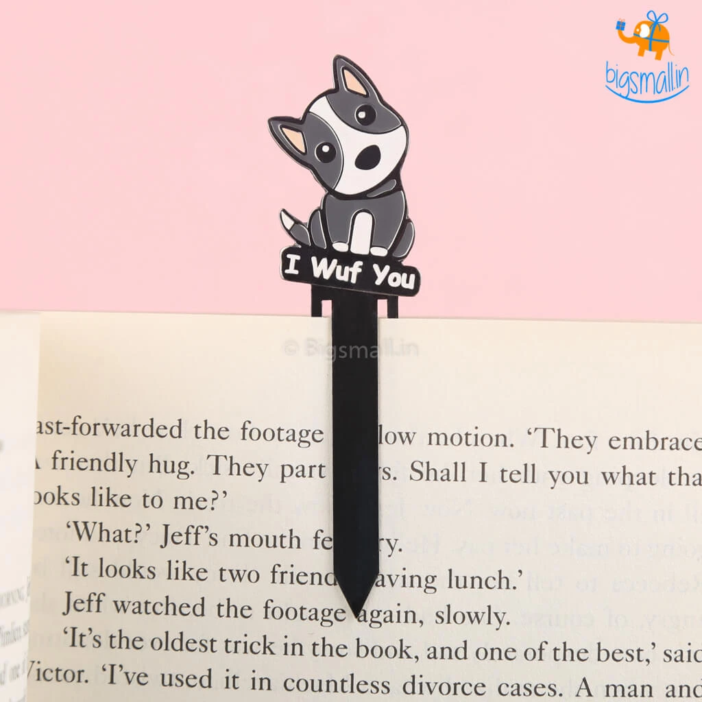 Bigsmall_piu I Wuf You Metallic Bookmark Corporate