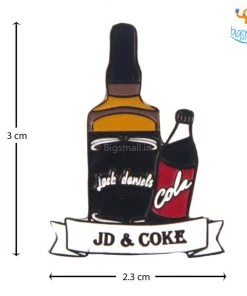 Bigsmall_piu All Of It JD & Coke Lapel Pin