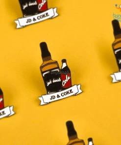 Bigsmall_piu All Of It JD & Coke Lapel Pin