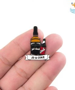 Bigsmall_piu All Of It JD & Coke Lapel Pin