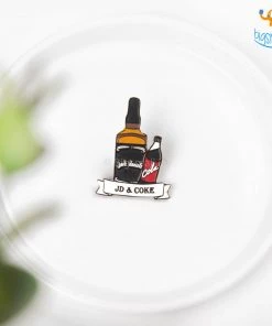 Bigsmall_piu All Of It JD & Coke Lapel Pin
