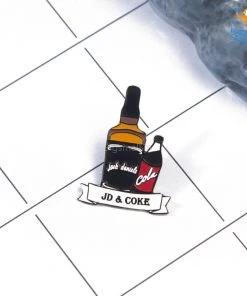 Bigsmall_piu All Of It JD & Coke Lapel Pin