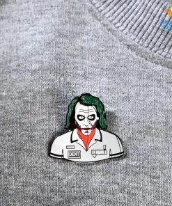 Bigsmall_piu Joker Metallic Lapel Pin