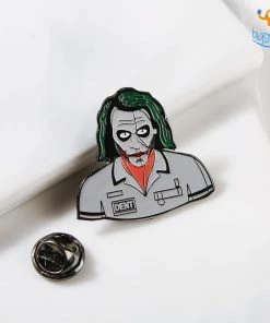 Bigsmall_piu Joker Metallic Lapel Pin