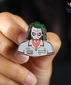 Bigsmall_piu Joker Metallic Lapel Pin