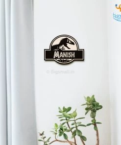 Chitra Chaya Personalized Jurassic Park Themed Nameplate | COD Not Available