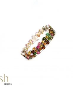 Ash Designs Dahlia Multi Tourmaline Bracelet
