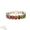 Ash Designs Dahlia Multi Tourmaline Bracelet