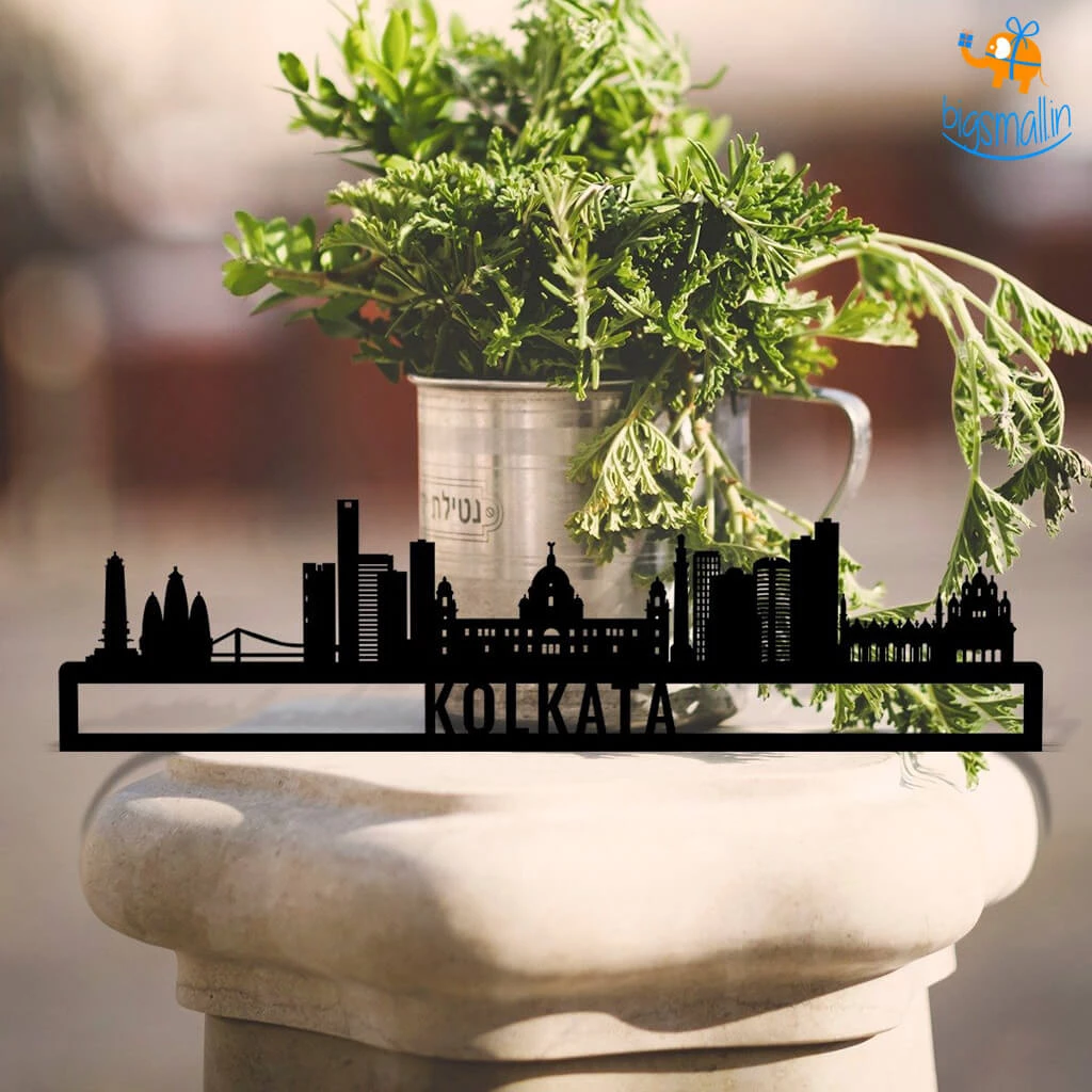Bigsmall_cc Kolkata Skyline Wall Hanging All Of It