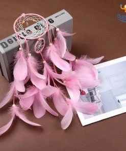 Bigsmall_hmk Handmade Dreamcatcher With LED Lights