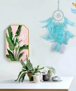 Bigsmall_hmk Handmade Dreamcatcher With LED Lights