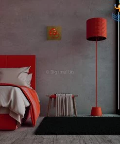 VinnyC Wooden Santa Claus Lamp