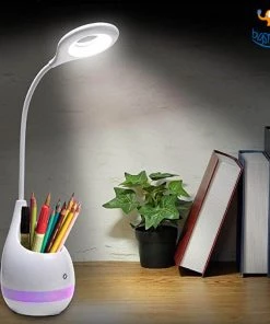 Asha Gifts LED Touch Table Lamp With Pen Holder Corporate