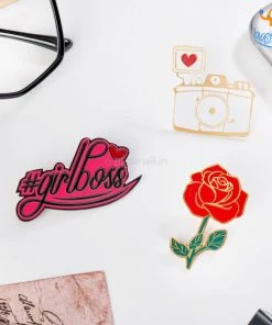 Bigsmall_piu Lapel Pin Set For Her - Set Of 3