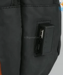 Bigsmall Father's Day Italian PU Business Bag