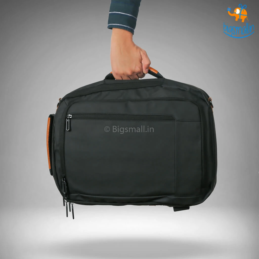 Bigsmall Father's Day Italian PU Business Bag