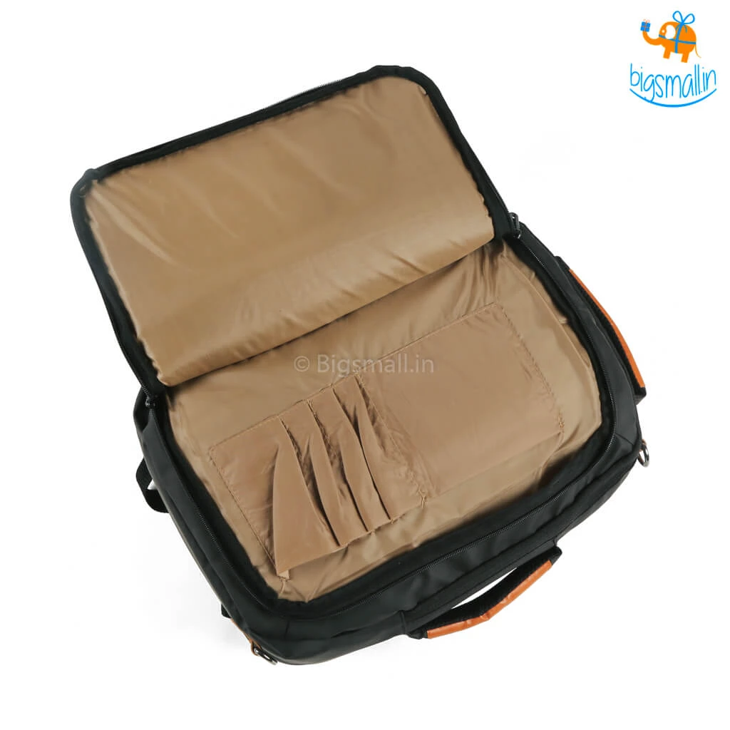 Bigsmall Father's Day Italian PU Business Bag