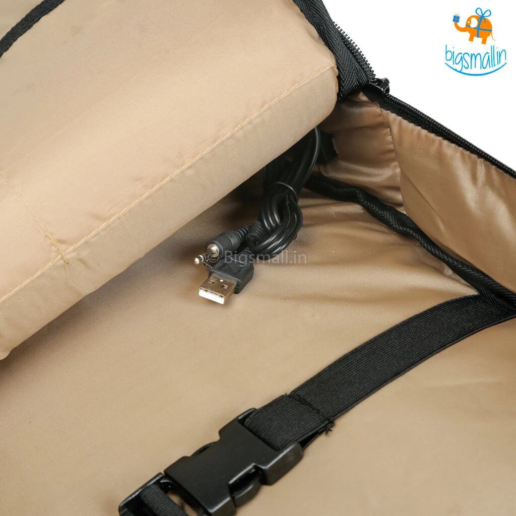 Bigsmall Father's Day Italian PU Business Bag