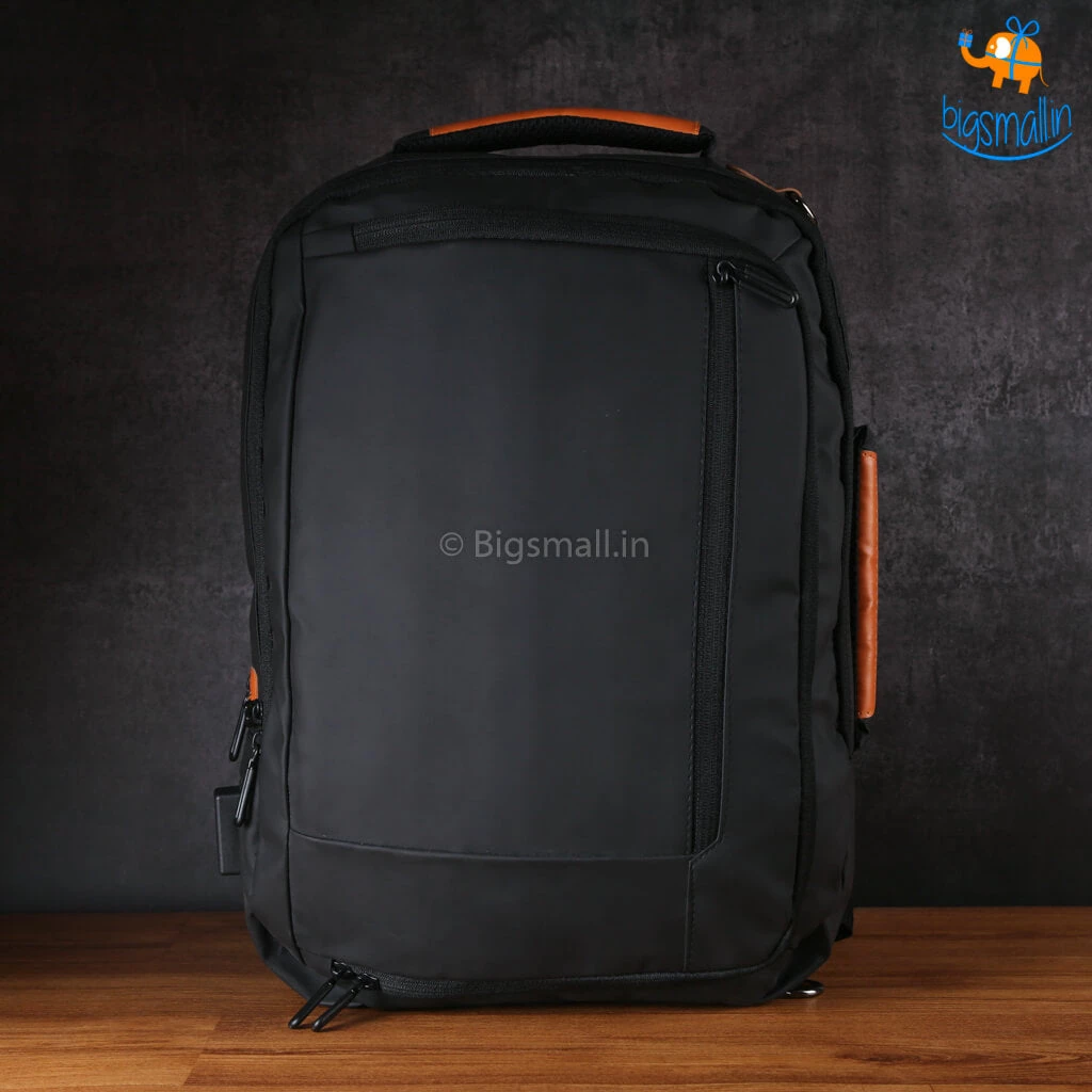 Bigsmall Father's Day Italian PU Business Bag