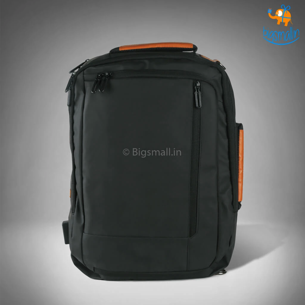 Bigsmall Father's Day Italian PU Business Bag