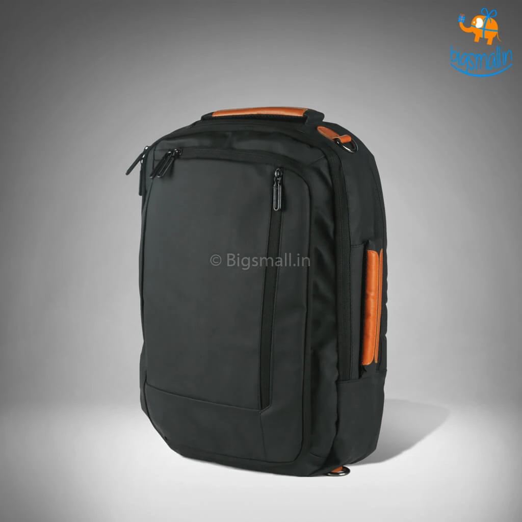 Bigsmall Father's Day Italian PU Business Bag