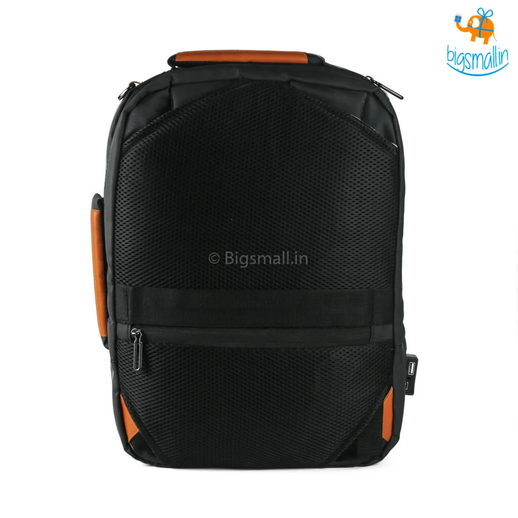 Bigsmall Father's Day Italian PU Business Bag