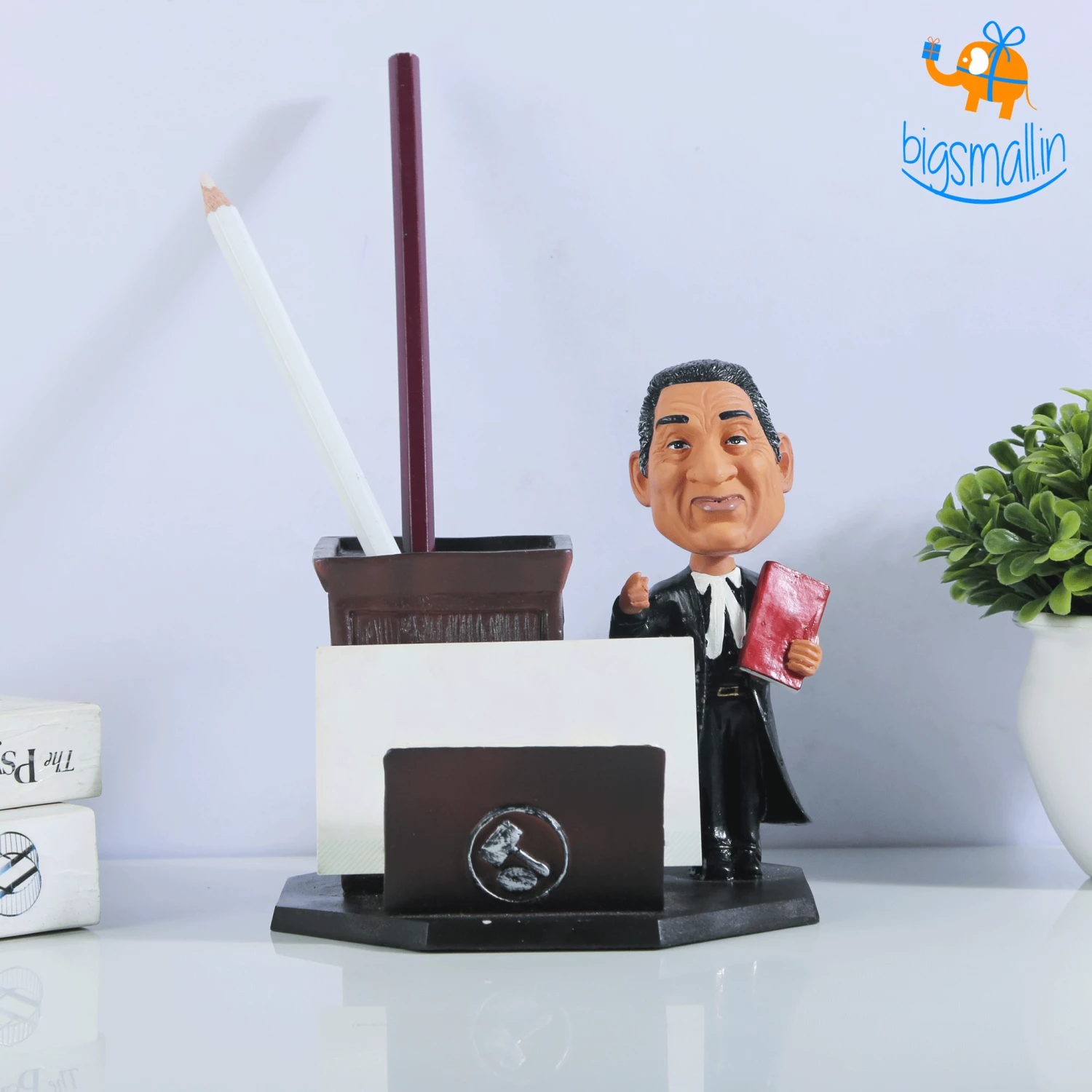 WowHeads Lawyer Desk Stationery Holder Father's Day