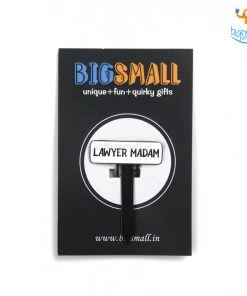 Bigsmall_piu Lawyer Metallic Bookmark