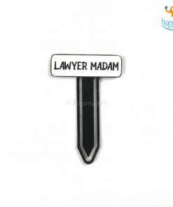 Bigsmall_piu Lawyer Metallic Bookmark