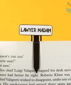Bigsmall_piu Lawyer Metallic Bookmark