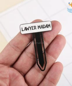 Bigsmall_piu Lawyer Metallic Bookmark