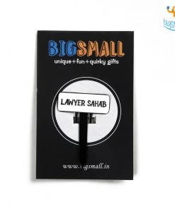 Bigsmall_piu Lawyer Metallic Bookmark
