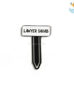 Bigsmall_piu Lawyer Metallic Bookmark