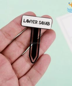 Bigsmall_piu Lawyer Metallic Bookmark