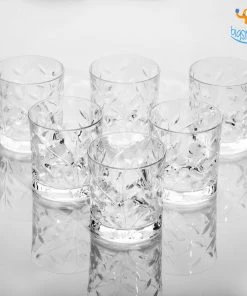 Devnow Autumn Leaves Whiskey Glasses - Set Of 6 Father's Day