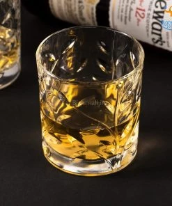 Devnow Autumn Leaves Whiskey Glasses - Set Of 6 Father's Day