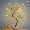 Bigsmall_hmk Golden Leaf Tree LED Lamp