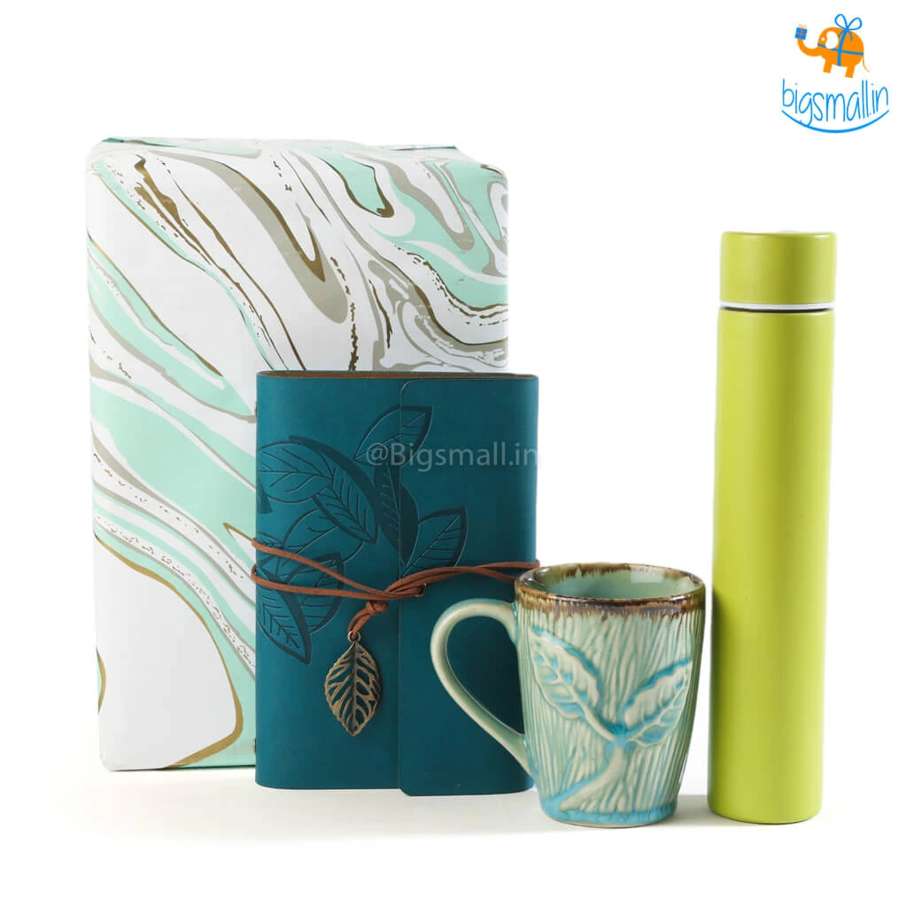 Bigsmall Leafy Green Gift Set