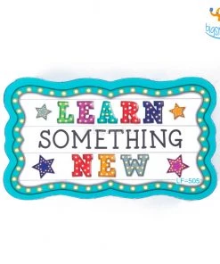 PunitSB Magnetic Whiteboard Duster - Learn Something New All Of It