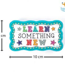 PunitSB Magnetic Whiteboard Duster - Learn Something New All Of It