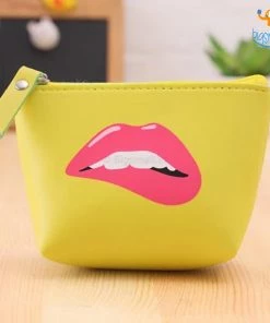 Coral Tree Synthetic Leather Coin Bag All Of It