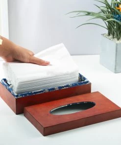 Ascetic Sale Leather Tissue Box